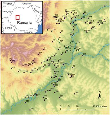 Settlement ecology of Bronze Age Transylvania
